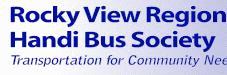 Rocky View Handi Bus Logo